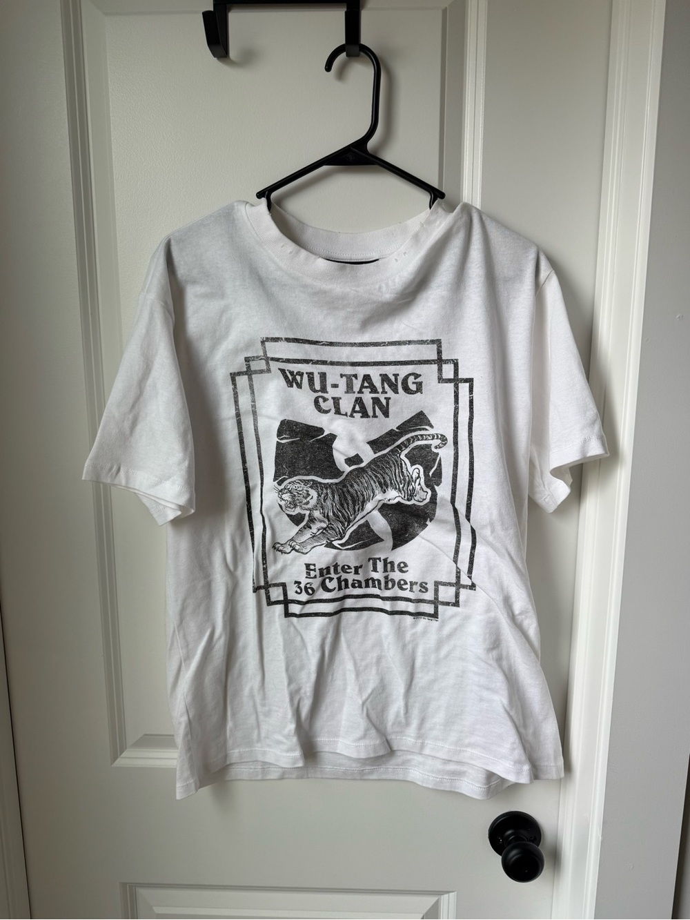 Wu-Tang Clan 'Enter The 36 Chambers' Graphic Tee - White/Black